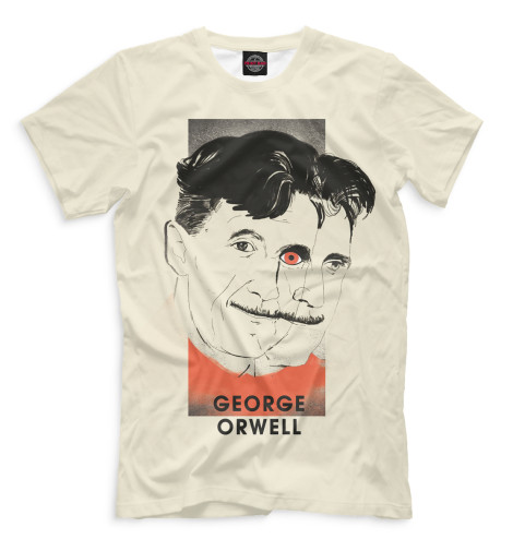 Мужская футболка George Orwell, Джордж Оруэлл  - купить