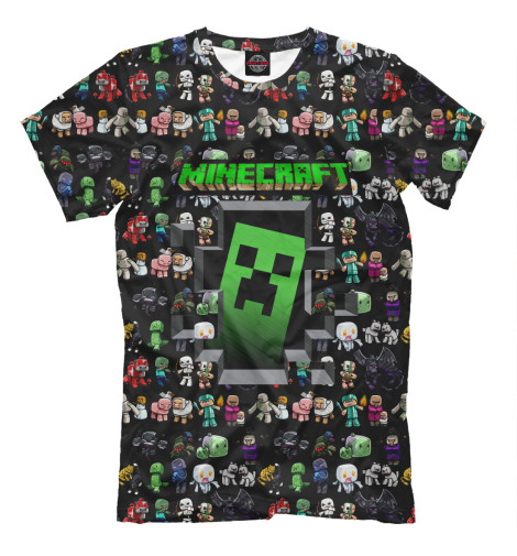 

Мужская футболка Minecraft