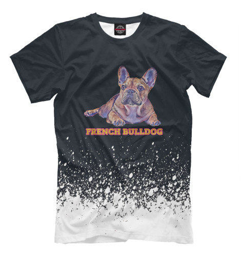 Мужская футболка French Bulldog Lover, Бульдоги  - купить