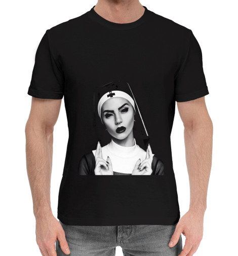 

Мужская хлопковая футболка NUN