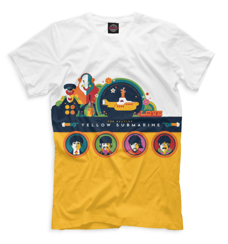 

Мужская футболка Yellow Submarine