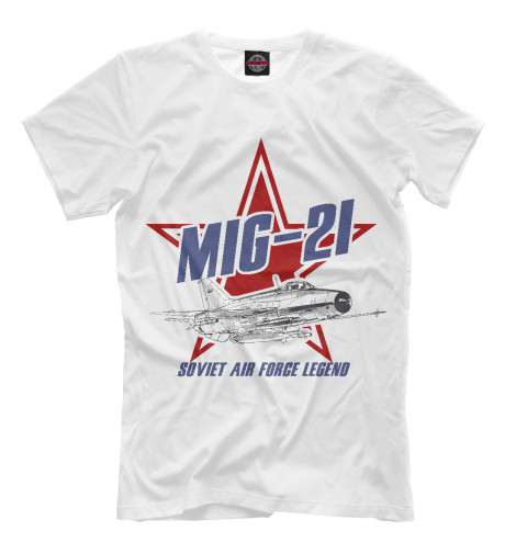 

Мужская футболка Миг-21