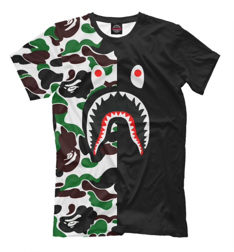 

Мужская футболка Bape Shark