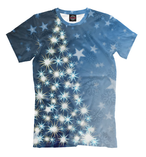 

Мужская футболка Звёздная Ёлка