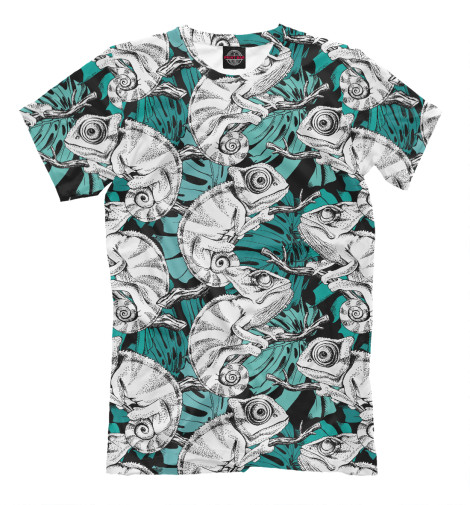 

Мужская футболка Хамелеоны