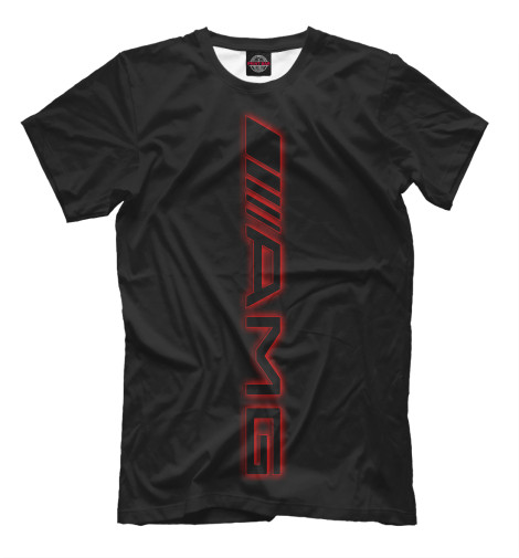 

Мужская футболка AMG Red-Black