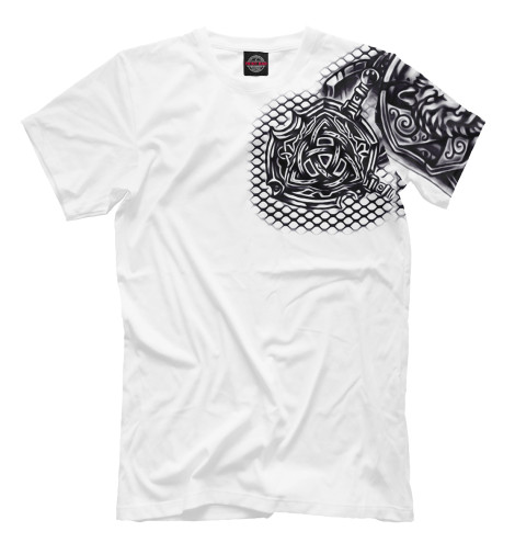 

Мужская футболка Доспехи