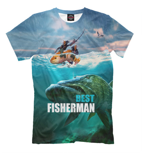 

Мужская футболка Best fishermen