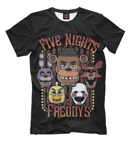 Мужская футболка Five Nights at Freddy’s  - купить