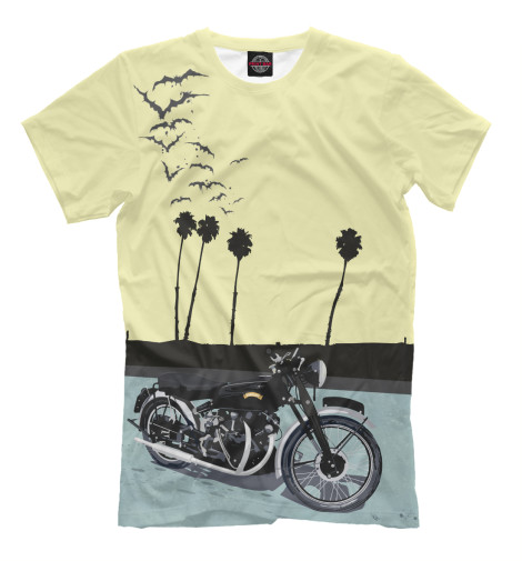 

Мужская футболка Vincent Black Shadow