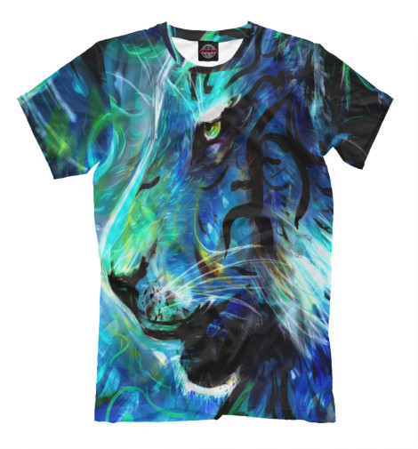 

Мужская футболка Blue Tiger