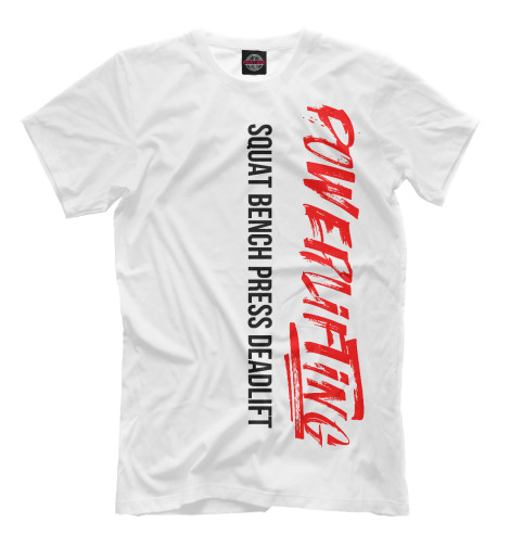 

Мужская футболка Powerlifting