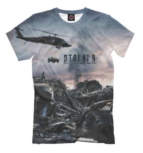 

Мужская футболка S.T.A.L.K.E.R - Чернобыль