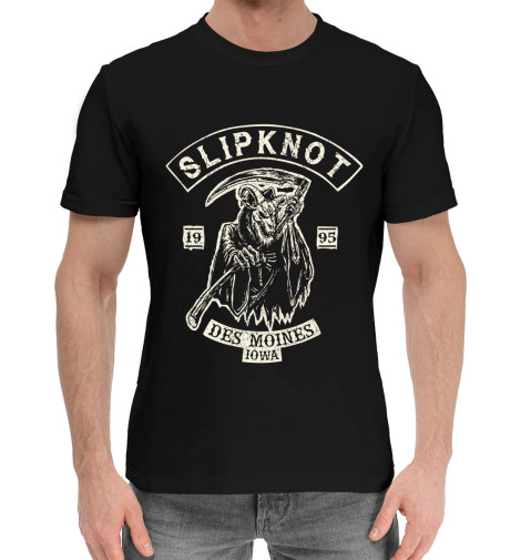 

Мужская хлопковая футболка Slipknot