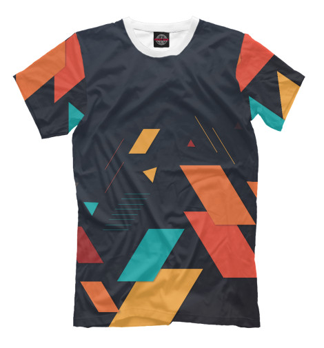 

Мужская футболка Хаос в геометрии