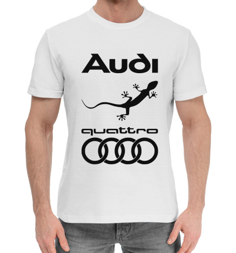

Мужская хлопковая футболка AUDI