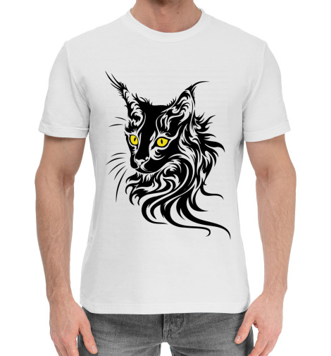 

Мужская хлопковая футболка Мейн-куны