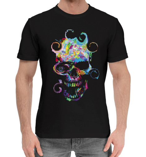 

Мужская хлопковая футболка Vanguard skull