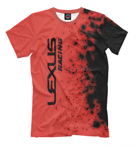 

Мужская футболка Lexus | Racing | Брызги