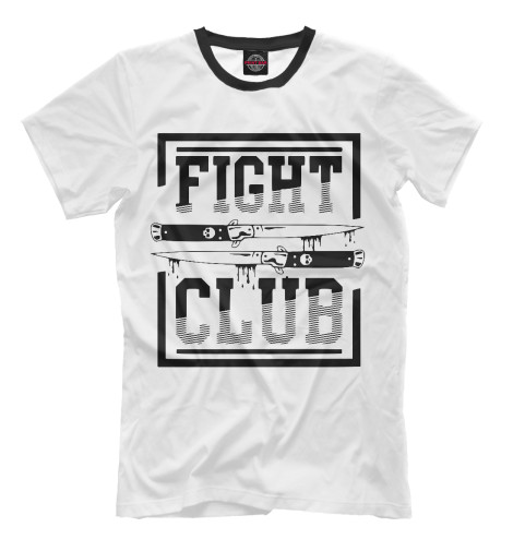 

Мужская футболка Бойцовский клуб
