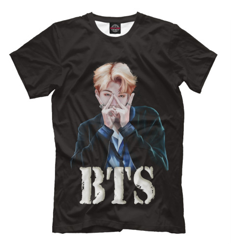 

Мужская футболка BTS Jin