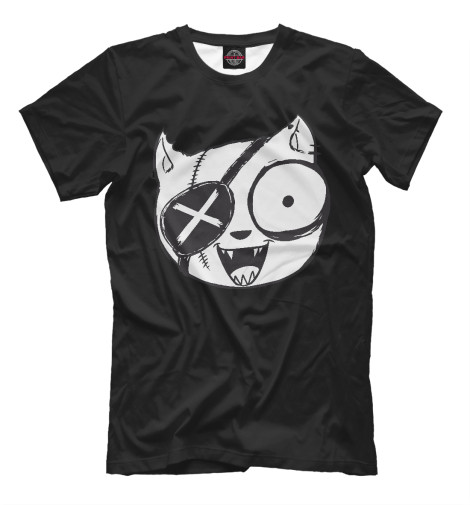 

Мужская футболка Кот Пират