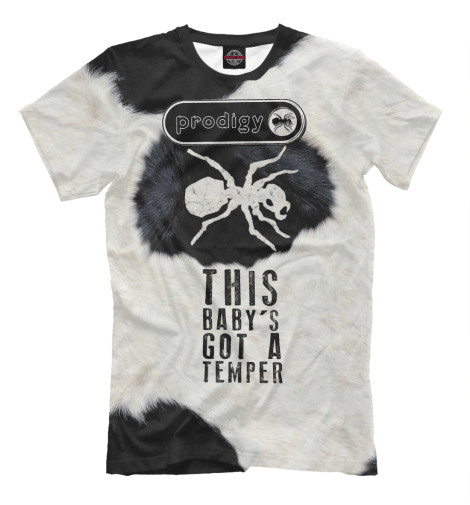 

Мужская футболка This Baby's Got a Temper