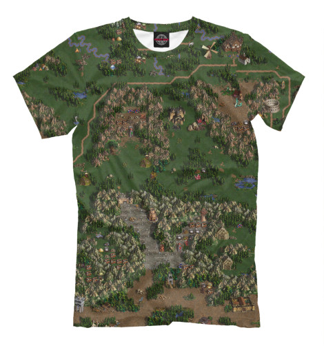 

Мужская футболка Heroes of might and magic lll
