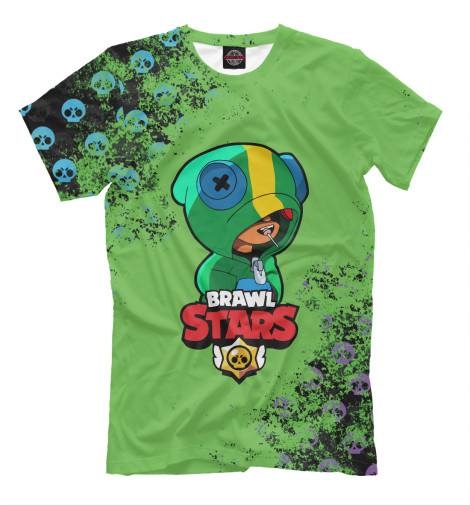 

Мужская футболка Brawl Stars Leon