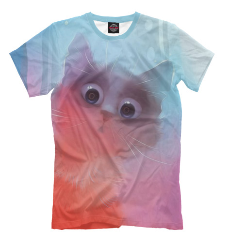 

Мужская футболка Котенок