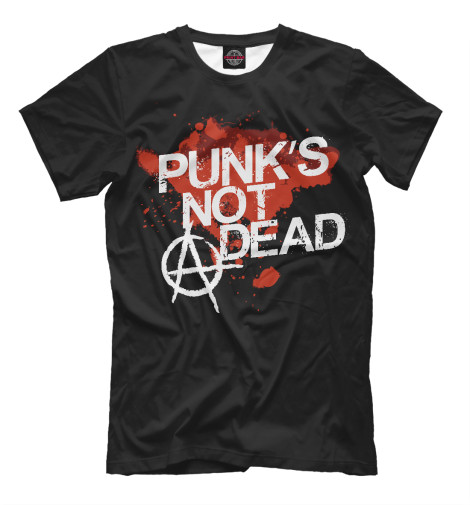 

Мужская футболка Punks not dead
