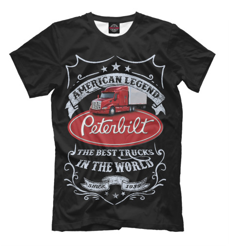 

Мужская футболка PETERBILT - Американская легенда