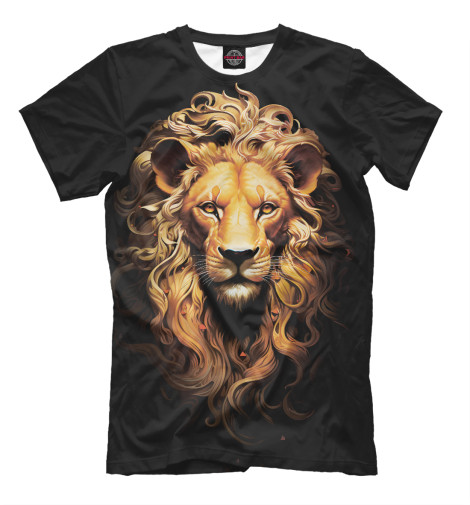 

Мужская футболка Благородный лев