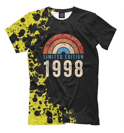 

Мужская футболка Vintage 1998 Limited Editio