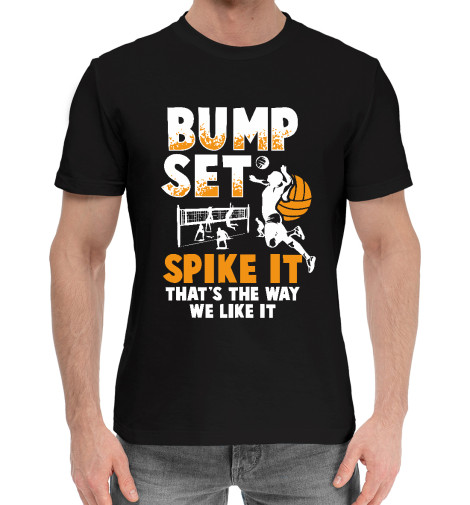 

Мужская хлопковая футболка Bump Set