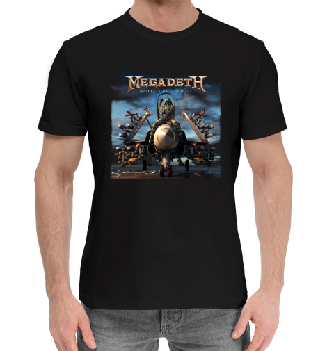 

Мужская хлопковая футболка Megadeth