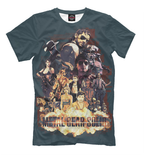 

Мужская футболка Metal Gear Solid