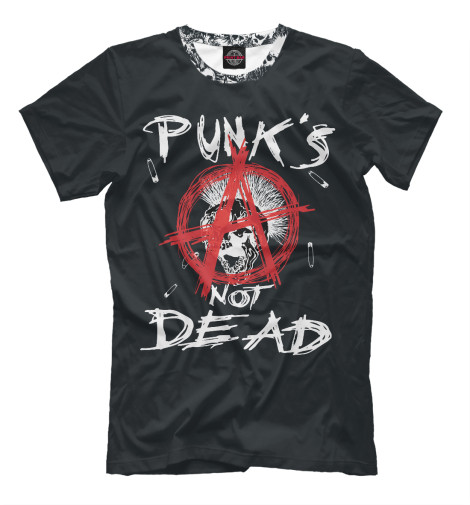 

Мужская футболка Punk's Not Dead