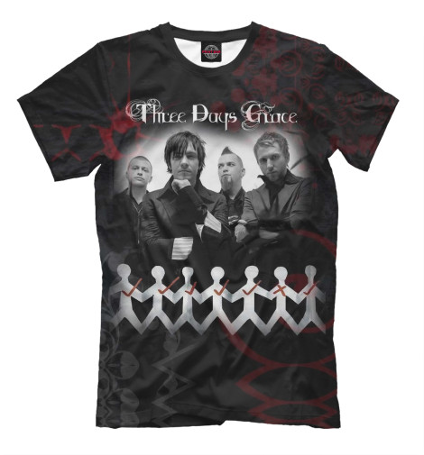 

Мужская футболка Three Days Grace