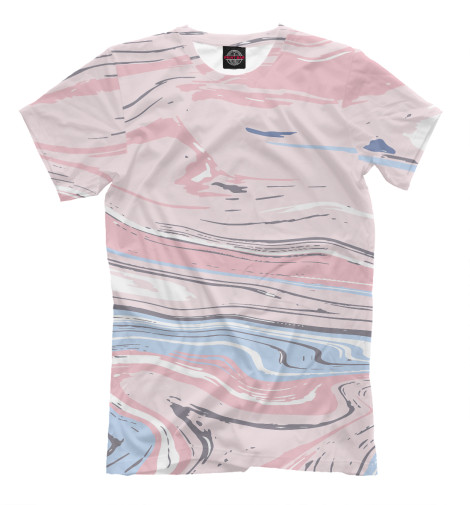 

Мужская футболка Разводы цвета