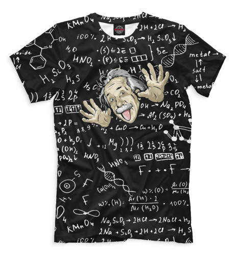 

Мужская футболка Альберт Эйнштейн