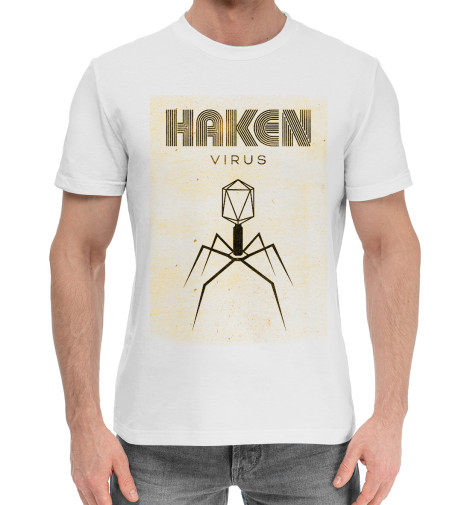 

Мужская хлопковая футболка Haken