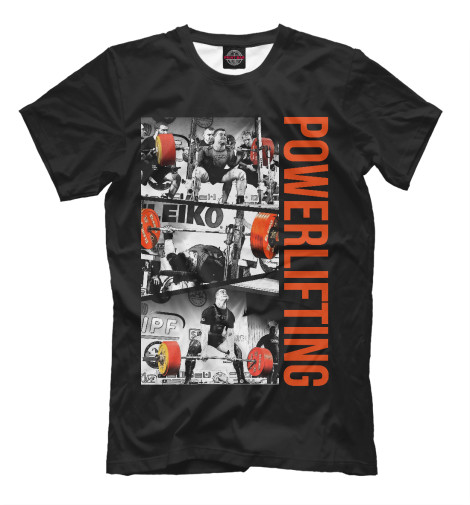 

Мужская футболка Powerlifting