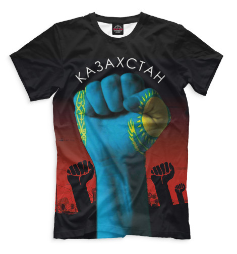 

Мужская футболка Казахстан