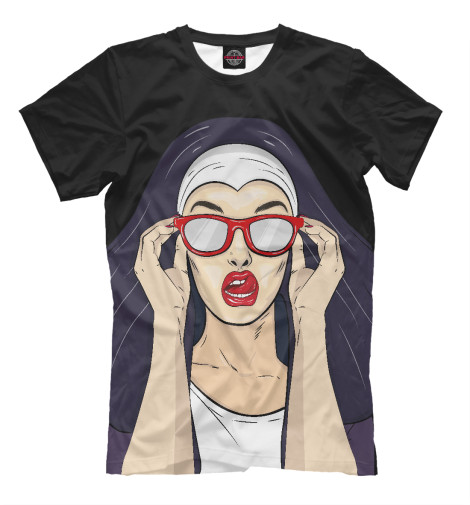 

Мужская футболка Nun