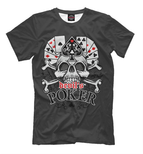 

Мужская футболка Poker