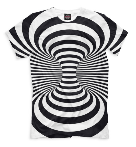

Мужская футболка Optical illusion