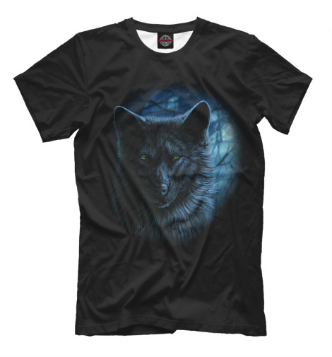 

Мужская футболка Волк