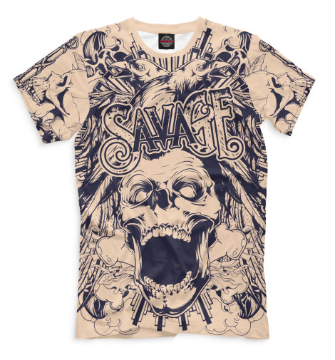 

Мужская футболка Savage