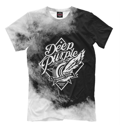

Мужская футболка Deep Purple дым